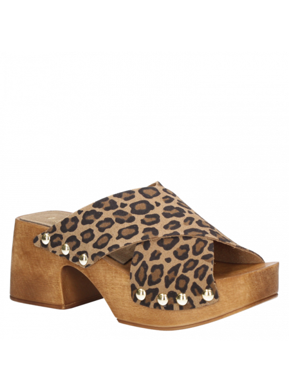 Sandalia Mujer G412 ZAPPA animal print